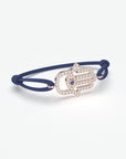 Braccialetto Hamsa zaffiro