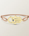 Pulsera de zafiro Hamsa