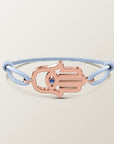 Pulsera de zafiro Hamsa