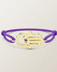 Pulsera de zafiro Hamsa