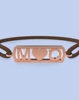 Pulsera de iniciales con corazón