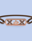 Pulsera Amsterdam zwarte diamant allah