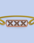 Amsterdam black diamond bracelet