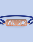 Pulsera de iniciales con corazón