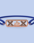 Pulsera Amsterdam zwarte diamant allah
