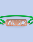 Pulsera de iniciales con corazón