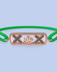 Pulsera Amsterdam zwarte diamant allah