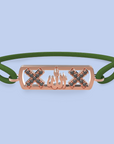 Pulsera Amsterdam zwarte diamant allah