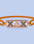 Pulsera Amsterdam zwarte diamant allah