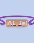 Pulsera de iniciales con corazón
