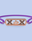 Pulsera Amsterdam zwarte diamant allah