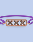Amsterdam black diamond bracelet