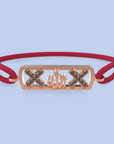 Pulsera Amsterdam zwarte diamant allah