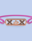 Pulsera Amsterdam zwarte diamant allah
