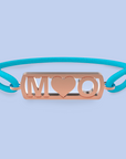 Pulsera de iniciales con corazón