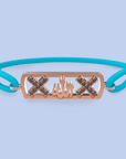 Pulsera Amsterdam zwarte diamant allah