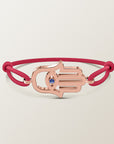 Pulsera de zafiro Hamsa