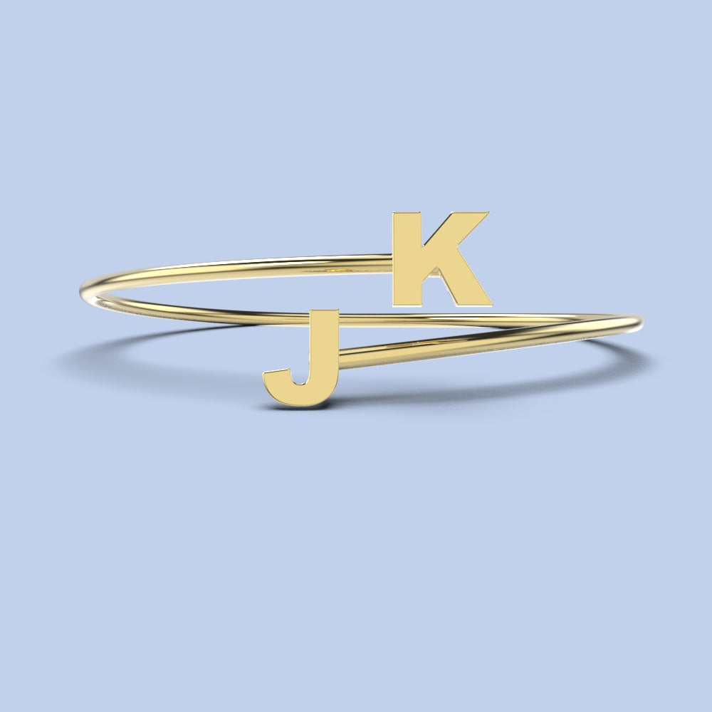 Spang armband letters