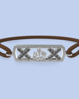 Pulsera Amsterdam zwarte diamant allah