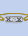 Pulsera Amsterdam zwarte diamant allah