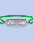 Pulsera de iniciales con corazón