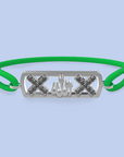 Pulsera Amsterdam zwarte diamant allah