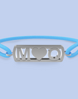 Pulsera de iniciales con corazón