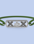 Pulsera Amsterdam zwarte diamant allah