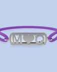 Pulsera de iniciales con corazón