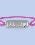 Pulsera de iniciales con corazón
