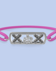 Pulsera Amsterdam zwarte diamant allah