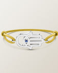 Pulsera de zafiro Hamsa