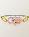 Pulsera de zafiro Hamsa