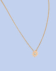 Collar de cadena con diamante