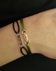 Apollo black diamond bracelet