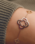 Pulsera de flores