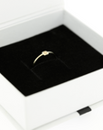 Letter ring engraved
