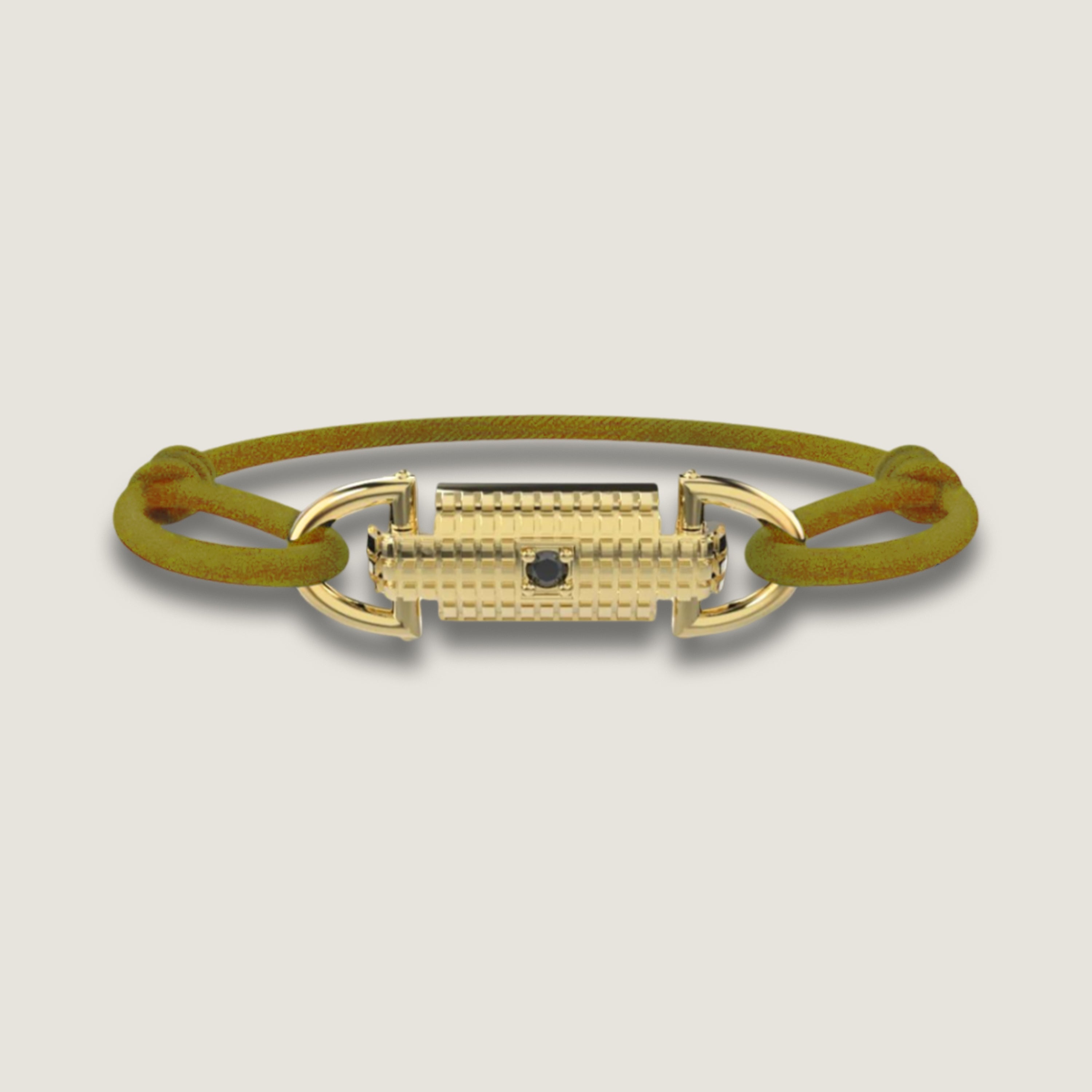 Apollo black diamond bracelet