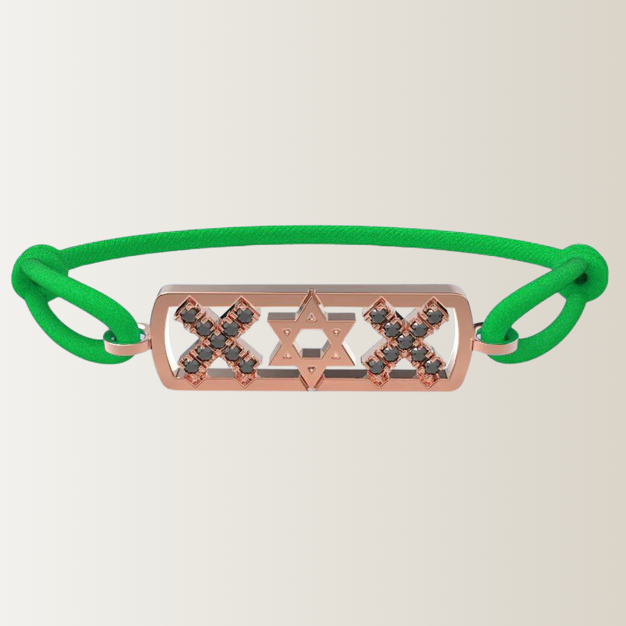 Pulsera David diamante negro de Ámsterdam