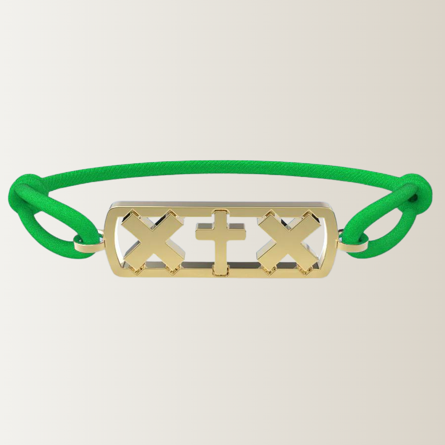 Amsterdam cross bracelet