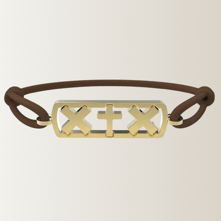 Amsterdam cross bracelet