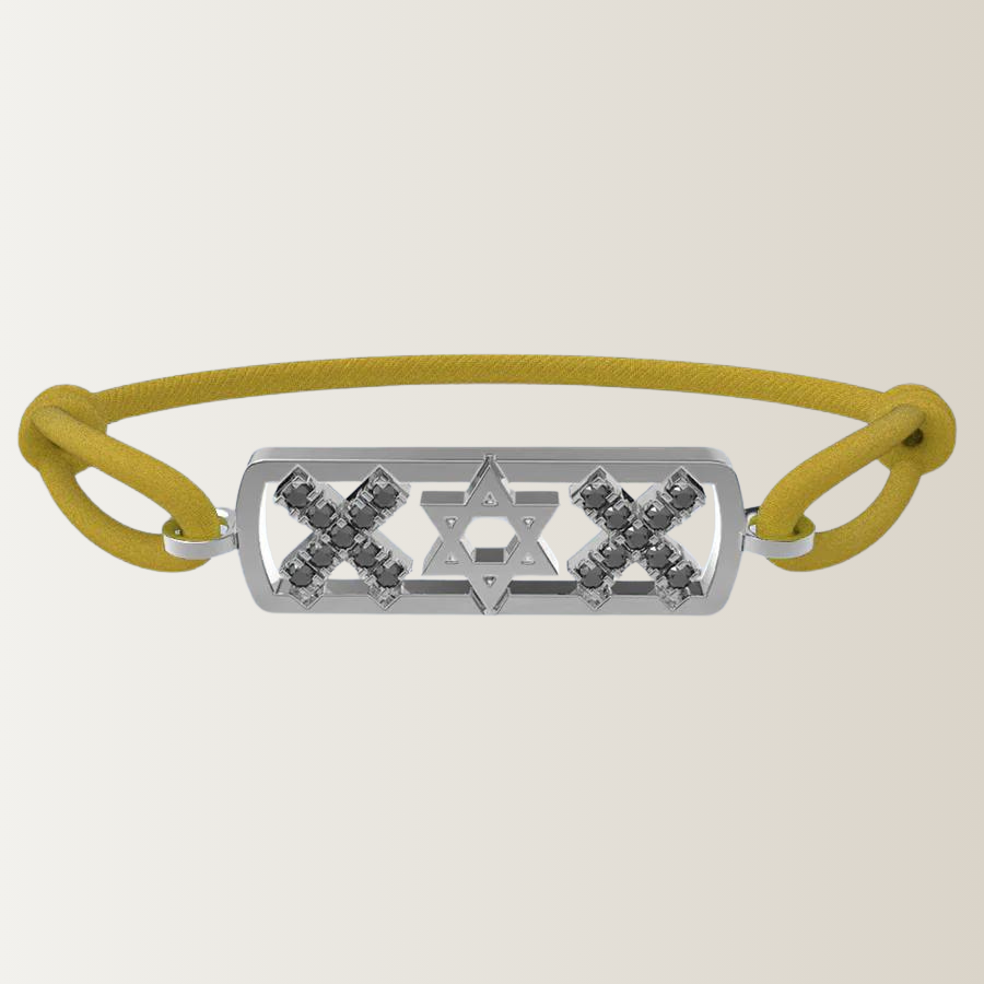 Pulsera David diamante negro de Ámsterdam