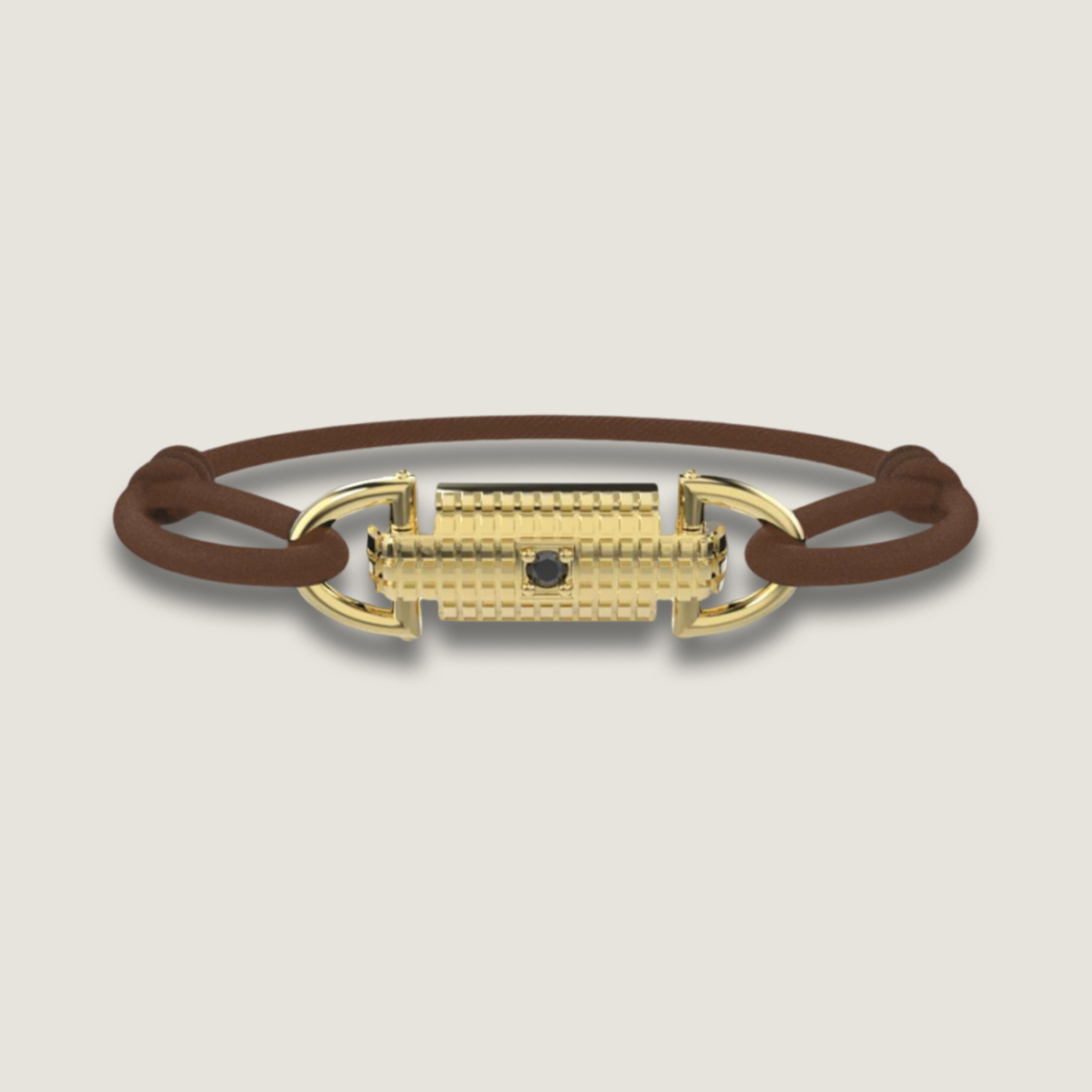 Apollo black diamond bracelet