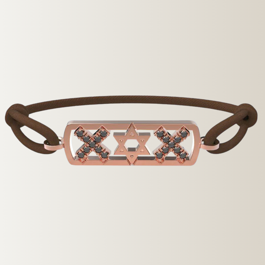 Pulsera David diamante negro de Ámsterdam