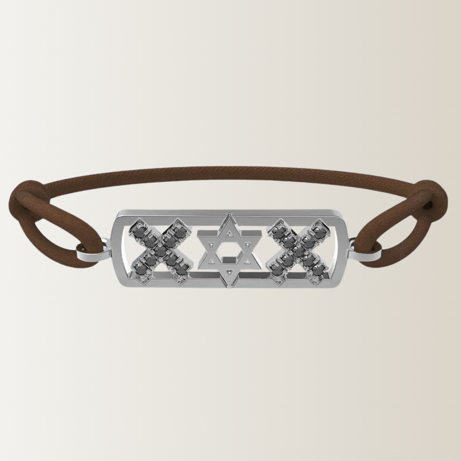 Pulsera David diamante negro de Ámsterdam