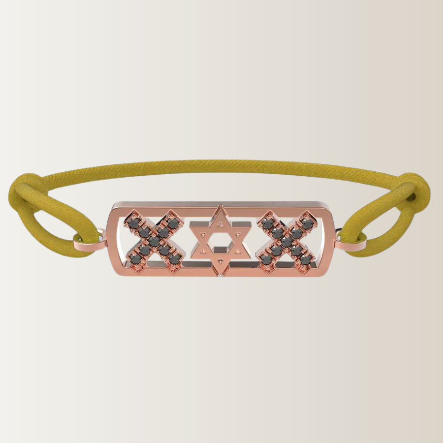 Pulsera David diamante negro de Ámsterdam