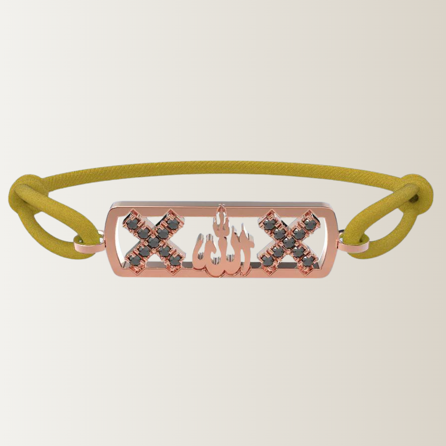 &quot;Pulsera de Allah de diamante negro de Ámsterdam&quot;