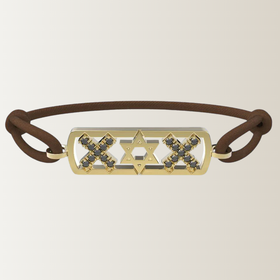 Pulsera David diamante negro de Ámsterdam