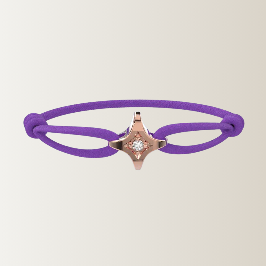 Star diamond bracelet