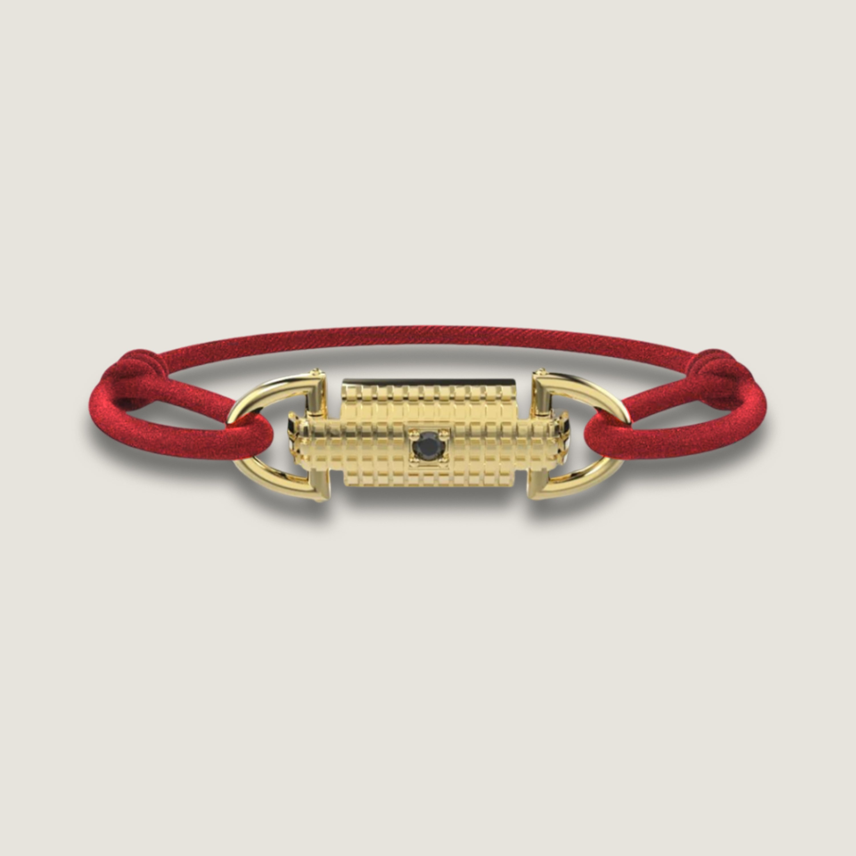 Apollo black diamond bracelet